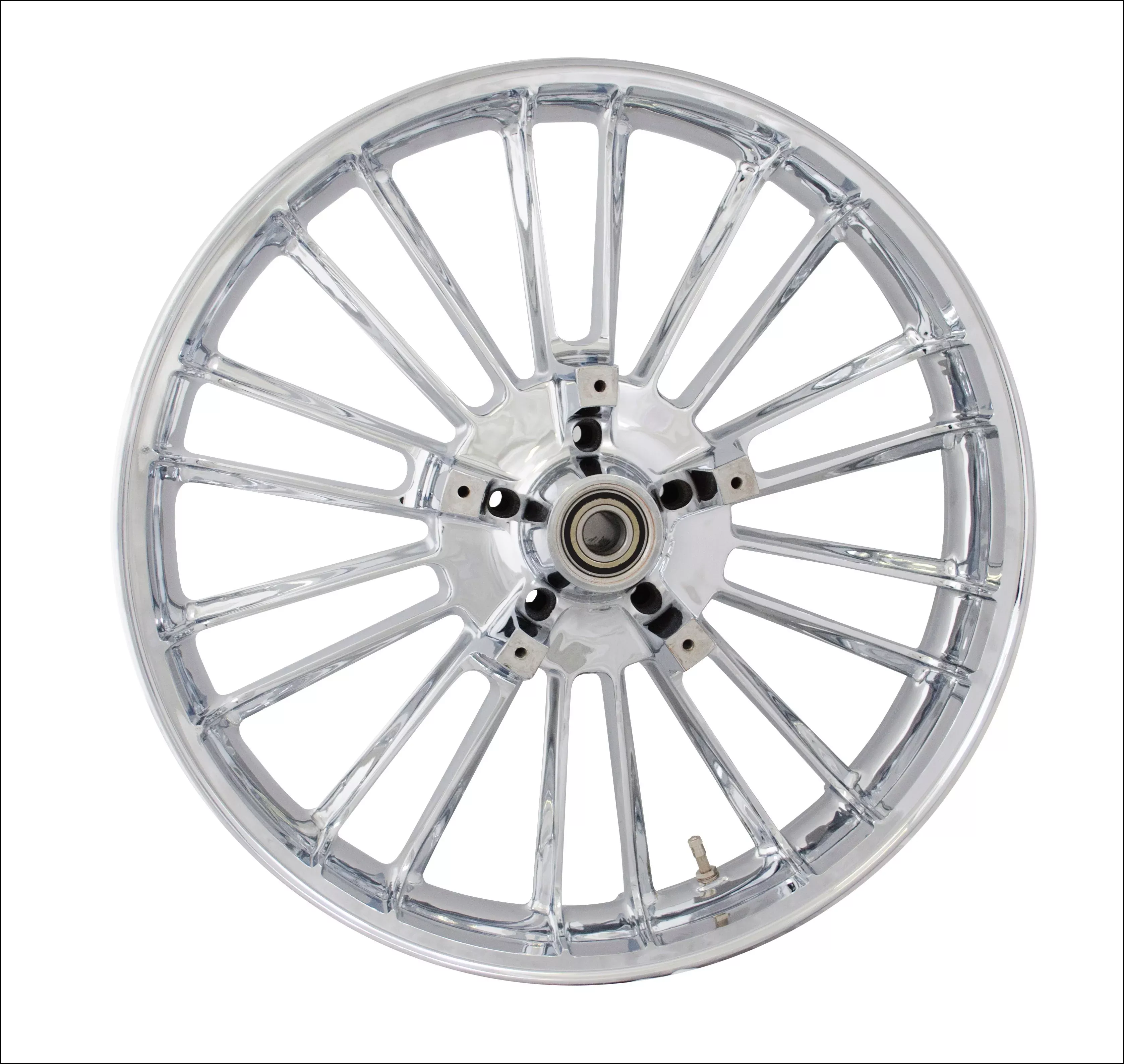 Coastal Moto Chrome Atlantic 3D 21" Front Cast Wheel Only Harley 08-22 W/ ABS