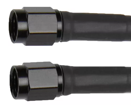 Coated Braided Line 36in #2 Hose -3 Straight/-3 Straight ALL48378
