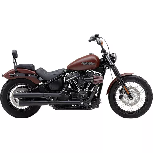 Cobra 3" RPT Slip-On Mufflers for 2018-2022 Harley Softail Models - Black