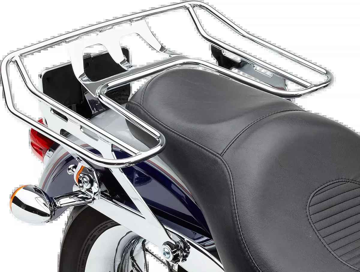 Cobra Chrome Wrap Around Detachable Luggage Rack 1991-2017 Harley Dyna FXD FXDB