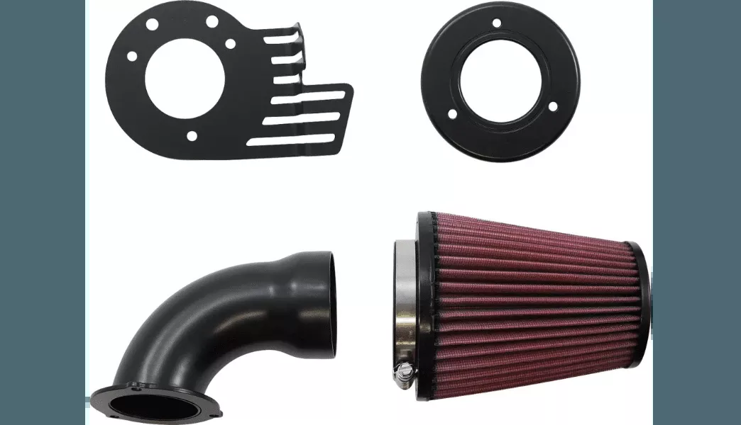 Cobra Cone Air Filter Kit for '08-16 Harley Davidson Touring Models - Black/Black