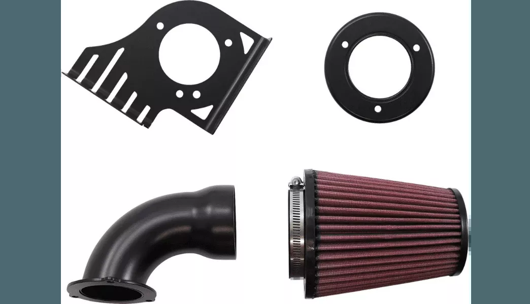 Cobra Cone Air Filter Kit for '17-23 Harley Davidson Touring Models - Black/Black