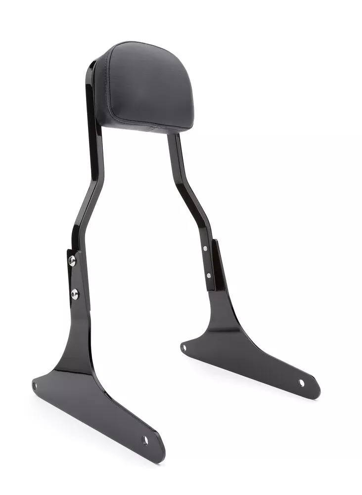 Cobra Passenger Bar Short 14" for '07-17 Harley Davidson FLSTF and '06-10 FXST Models - Black