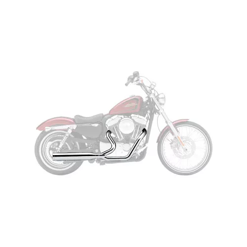 Cobra Power Pro HP 2-into-1 Chrome Exhaust (6430)