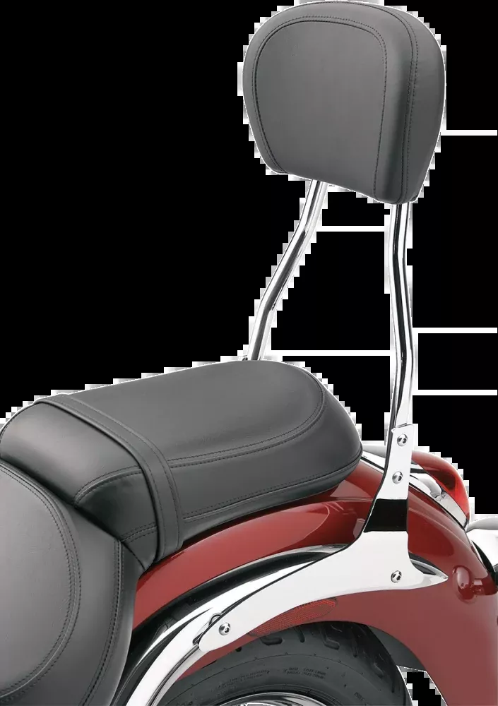 Cobra Round Sissy Bar with Pad
