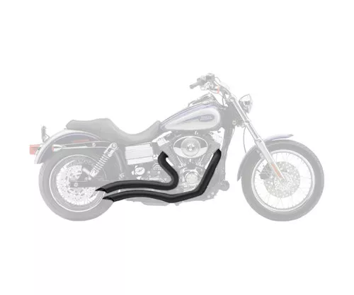 Cobra Speedster Short Swept Black Exhaust System (6230B)