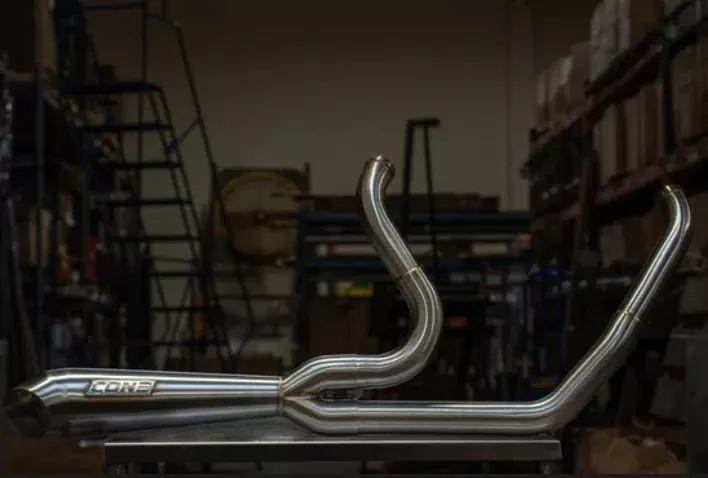 Cone Performance Exhaust 2 into 1 Breakaway for ’17-Up Harley Davidson Touring Models (Select Finish)