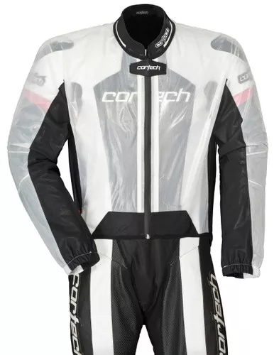 Cortech Road Race Clear Rain Suit Jacket