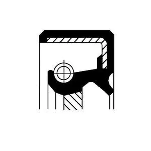 Corteco Crankshaft Seal 19027858B fits 2004 Mini Cooper / 2008 Mini Cooper Salt