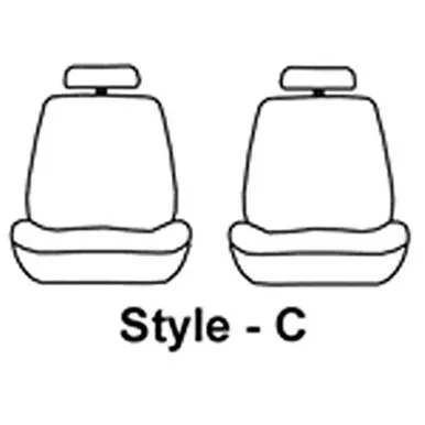 Covercraft SS2530PCCH Polycotton Seat Saver Custom Seat Covers