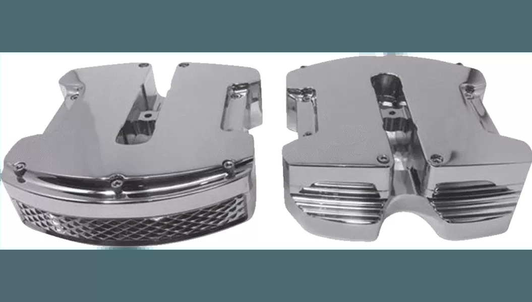 Covingtons Customs Diamondback Valve Covers for ’17-23 Milwaukee-Eight Engines – Select Finish