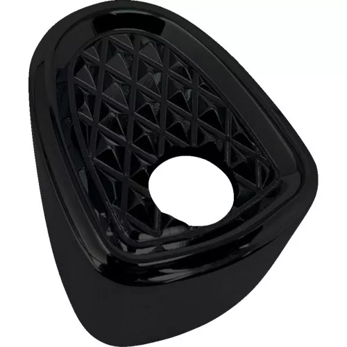 Covingtons Diamondback Ignition Switch Cover for 2014-2022 Harley Touring – Black