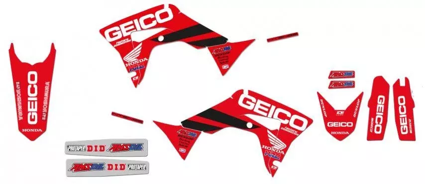 CRF250/450 HONDA GEICO TEAM, BLACKBIRD 8146R19 FULL KIT