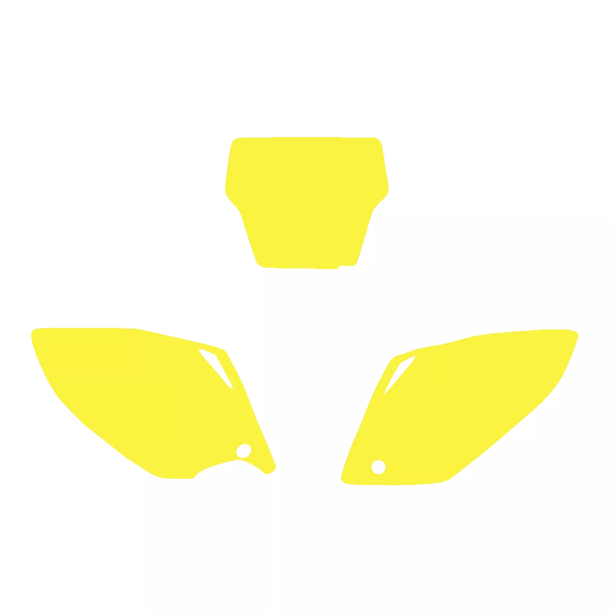 CRF450 05-07 FLO YEL, BACKGROUNDS