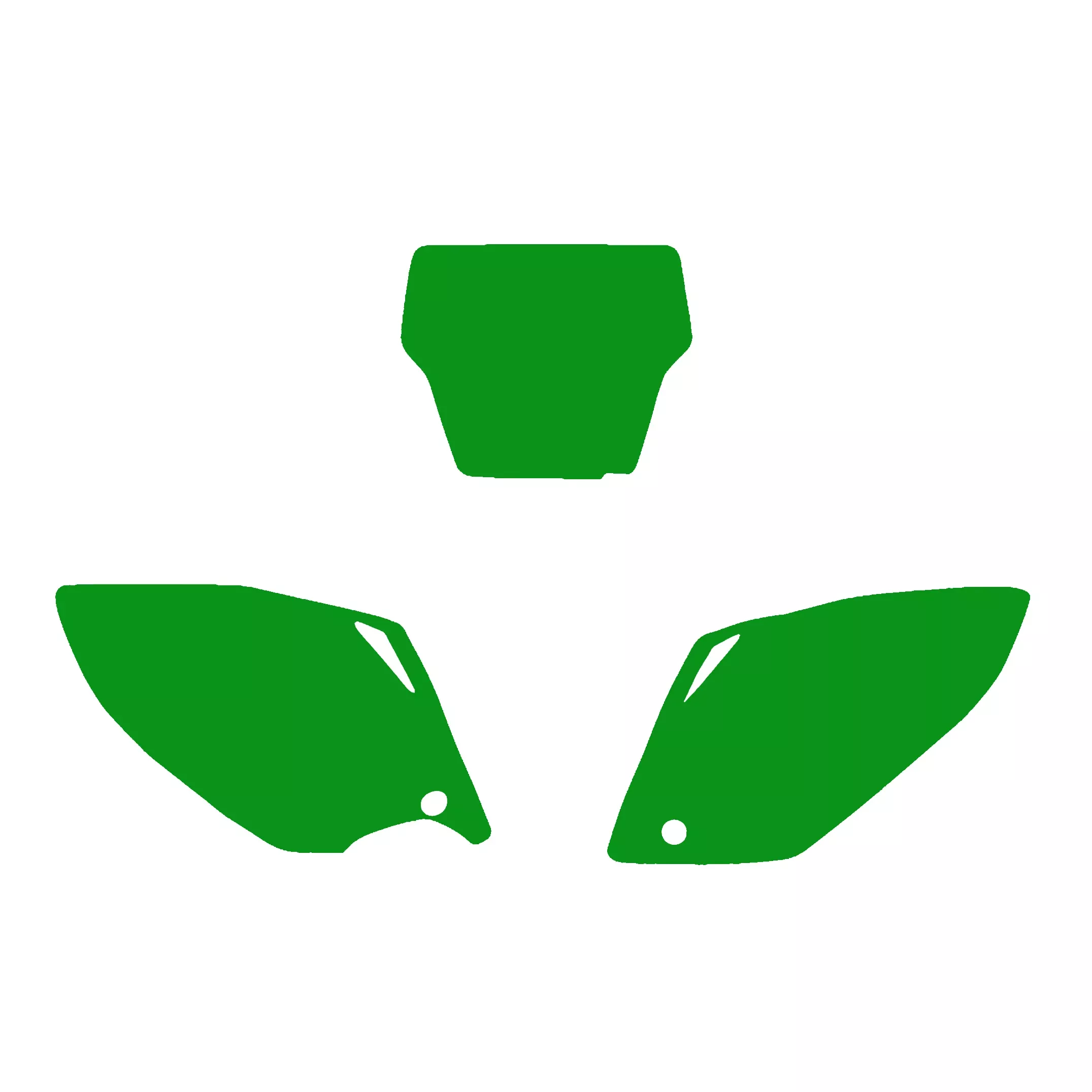 CRF450 05-07 GREEN BACKGROUNDS