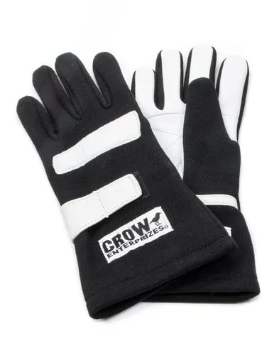 Crow Gloves Medium Black Nomex 2-Layer Standard 11714