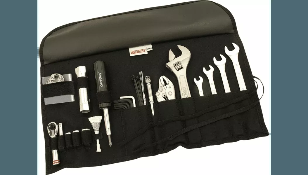 CruzTools RoadTech™ M3 Roll-Up Tool Kit for Japanese Metric Motorcycle – ATV/UTV