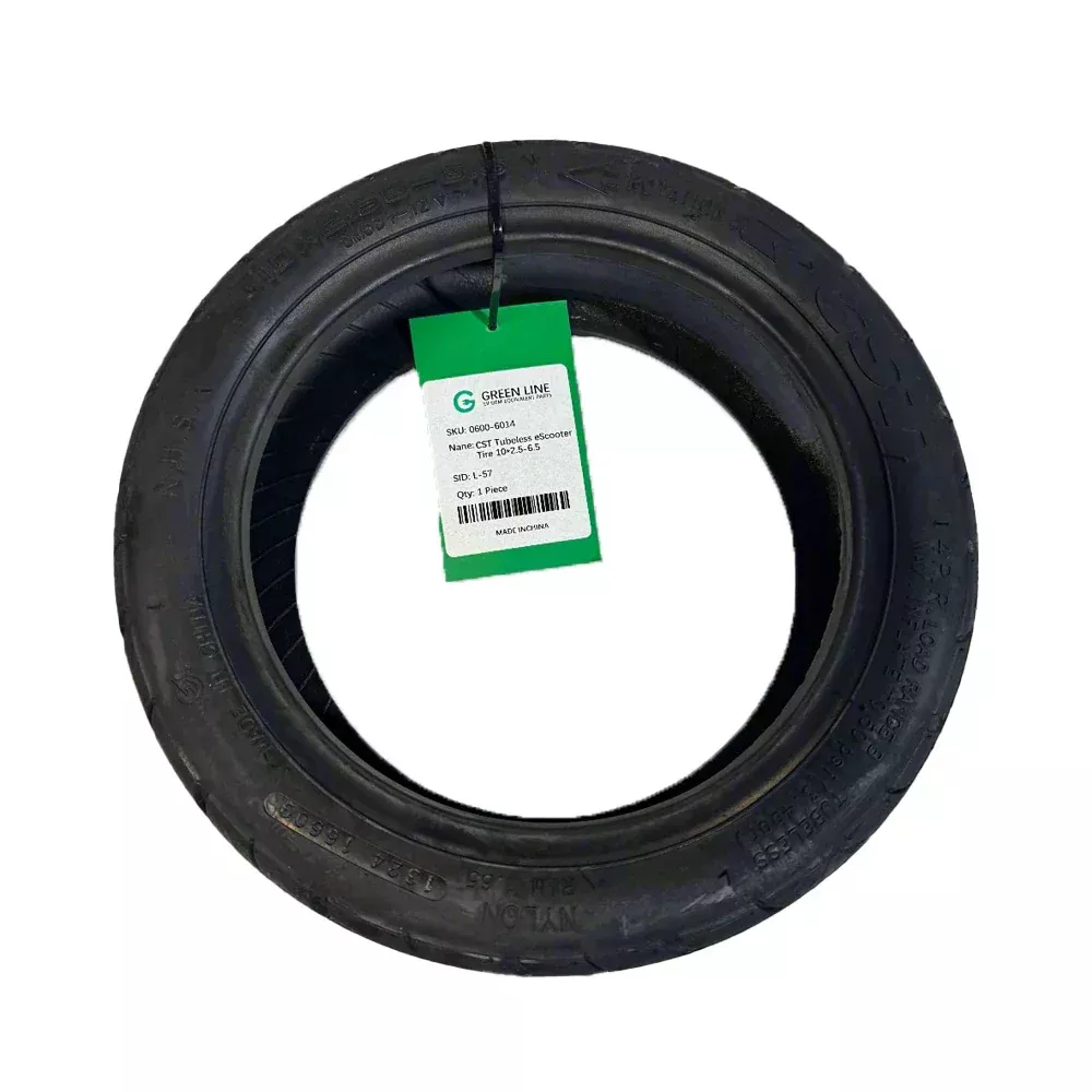 CST Brand 10×2.50-6.5 eScooter Tire – Tubeless