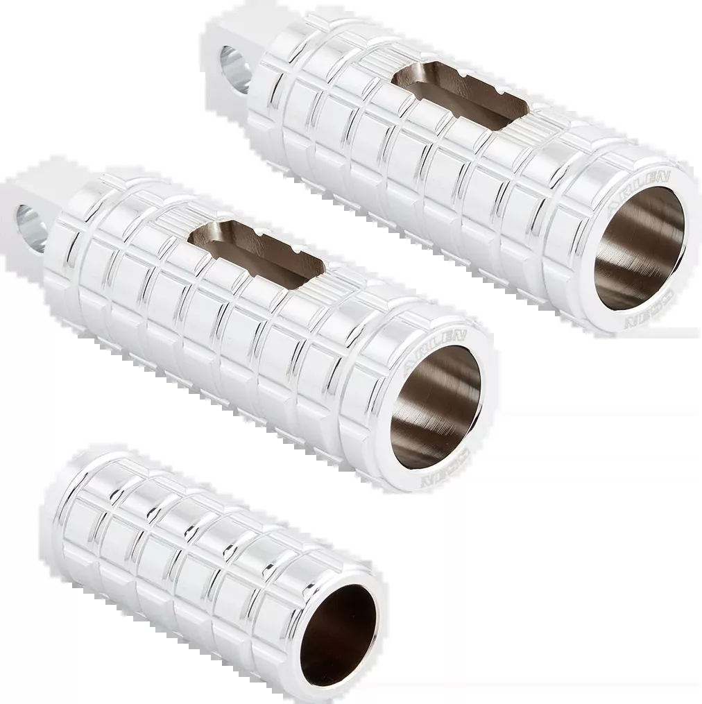 Cush Footpegs – Male – Chrome
