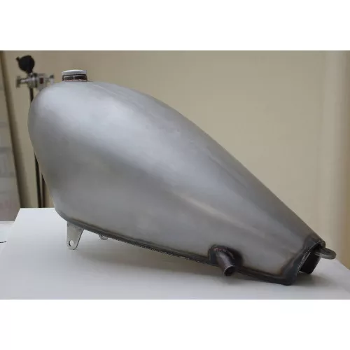 Custom Chrome Lucky Sucker Gas Tank for Harley Softail