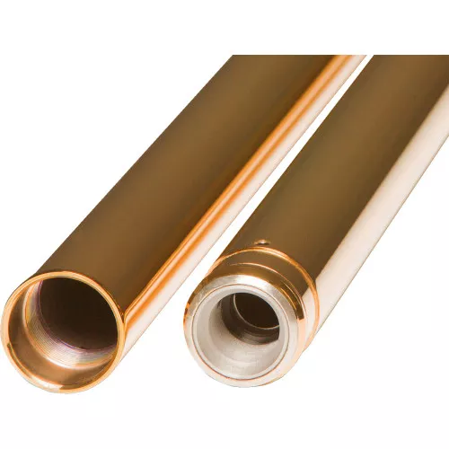 Custom Cycle Engineering 49mm Gold Fork Tubes for 2017-2023 Harley Touring