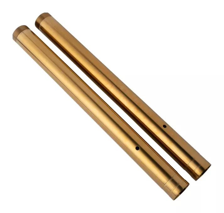 Custom Cycle Engineering Gold TNC 47mm Fork Tubes For Harley 2021-2026
