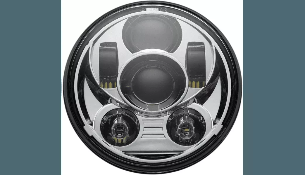 Custom Dynamics 5.75 inch LED Headlight for Harley-Davidson – Chrome