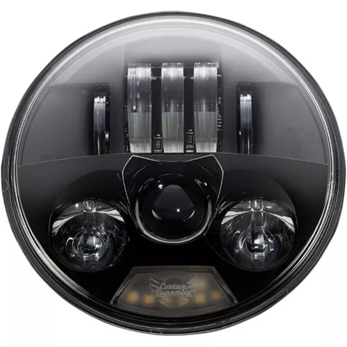 Custom Dynamics 5.75″ Probeam LED Headlight for Harley – True Black