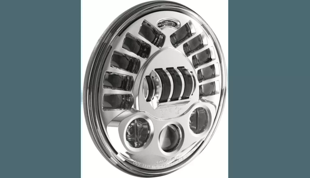 Custom Dynamics Adaptive 5.75 inch LED Headlight for Harley Davidson – Chrome