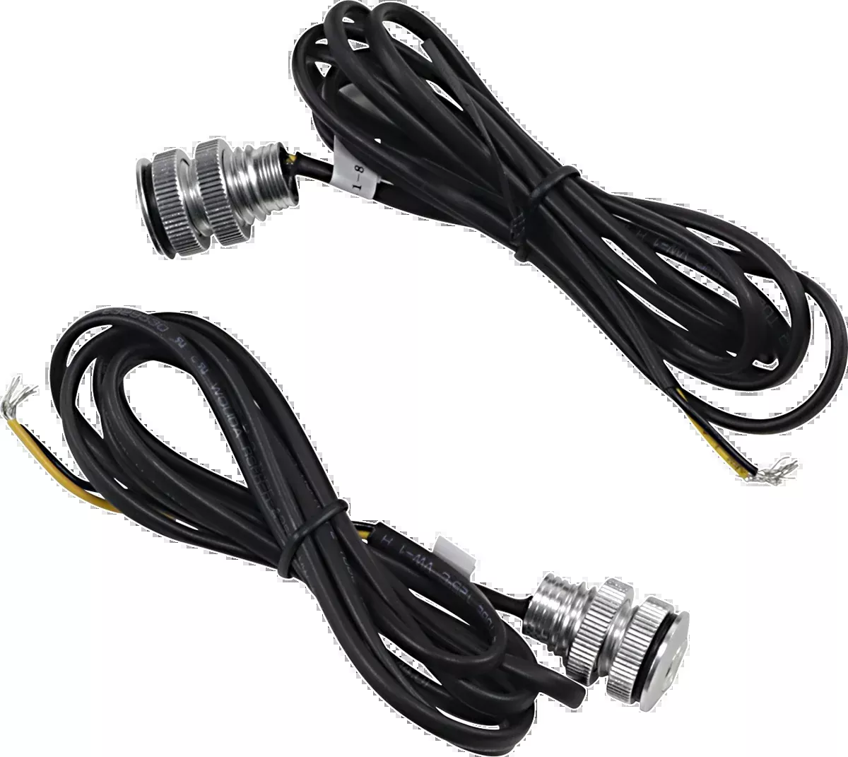 Custom Dynamics Amber LED Polished Boltz Universal Motorcycle Accent Lights