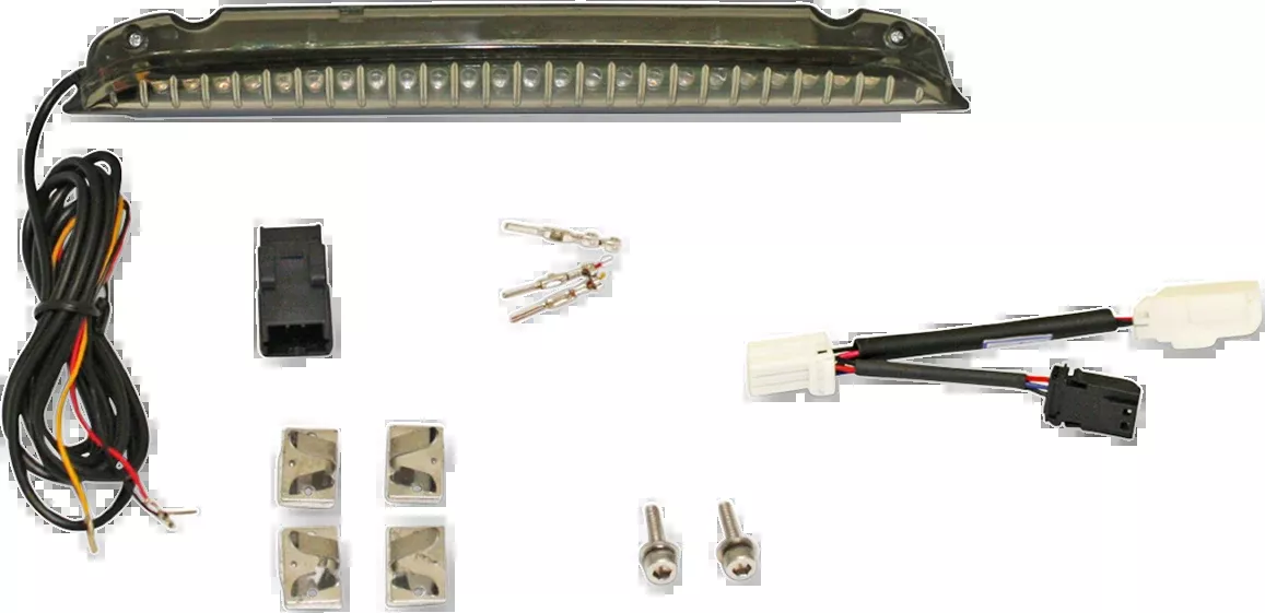 Custom Dynamics Black LED Rear Luggage Rack Light 1997-2013 Harley Touring CVO