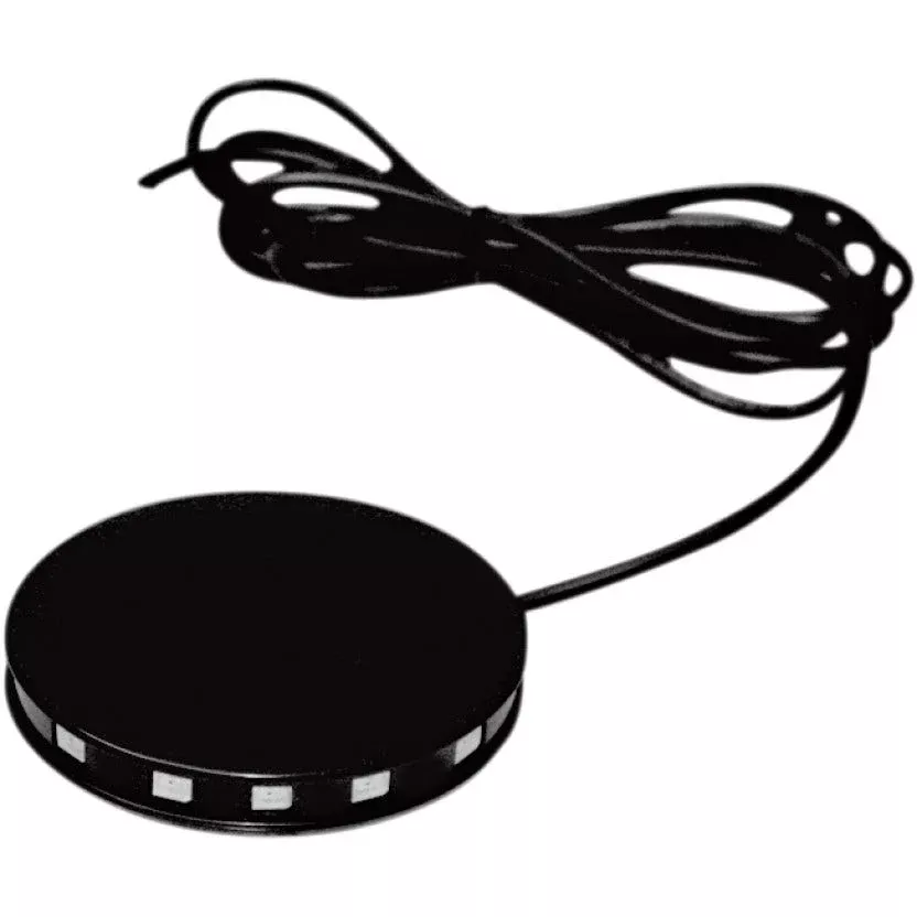 Custom Dynamics Black Magical Wizard Wheel Lightz for Harley or Metric Models