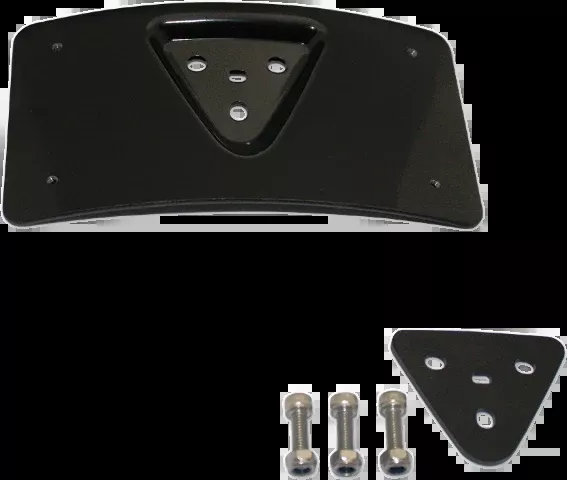 Custom Dynamics Black Motorcycle License Place Mount for 1999-2024 Harley Models