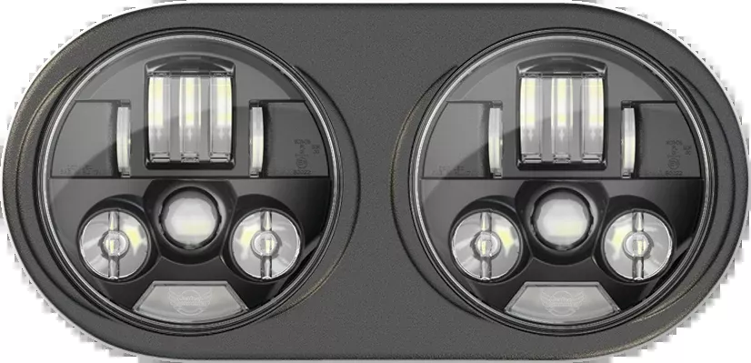 Custom Dynamics Black ProBeam LED Headlight for 1998-2013 Harley Road Glide FLTR