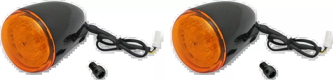 Custom Dynamics Black Probeam Turn Signal Kit 2014-2023 Indian Chief Roadmaster