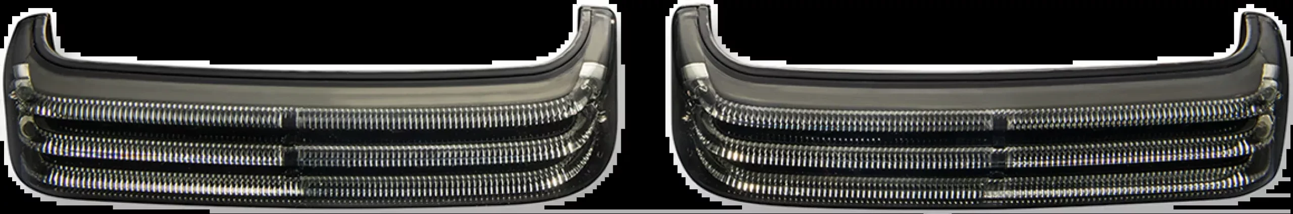 Custom Dynamics Black Smoke LED Saddlebag Lights 2010-2013 Harley CVO Touring