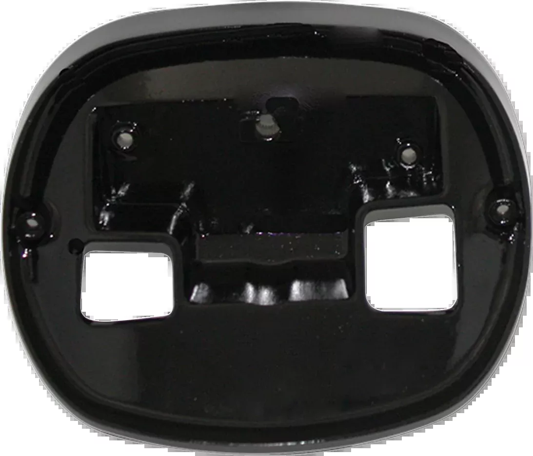 Custom Dynamics Black Taillight Base Plate for 1999-2024 Harley Dyna Touring