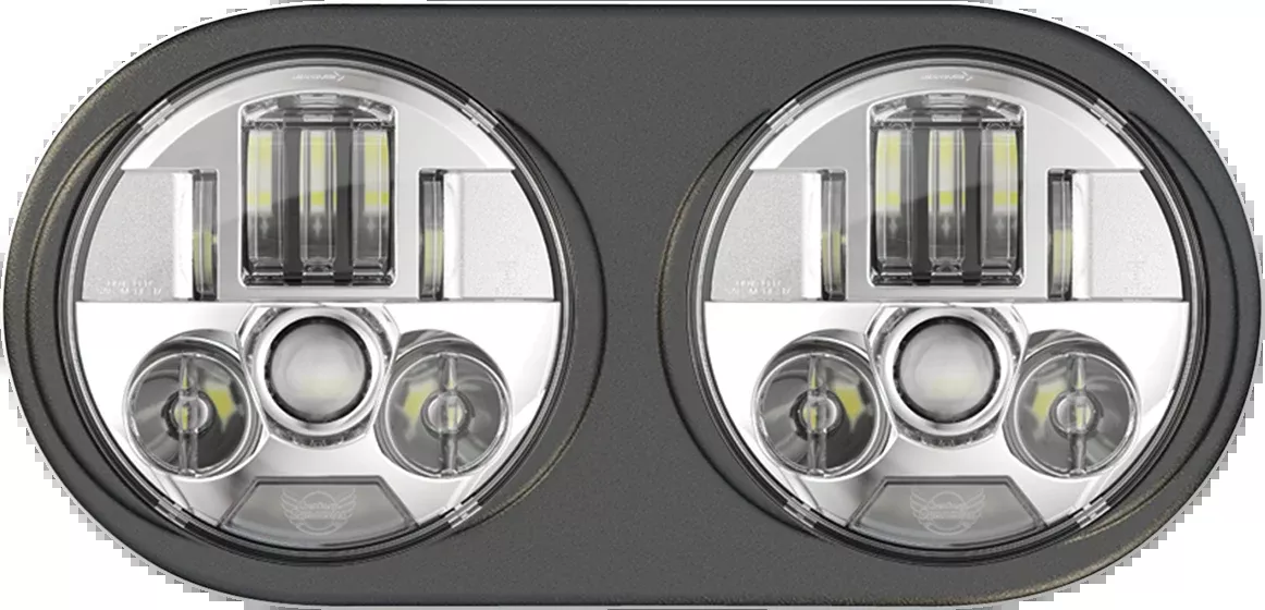 Custom Dynamics Chrome Probeam LED Headlight 1998-2013 Harley Road Glides FLTR