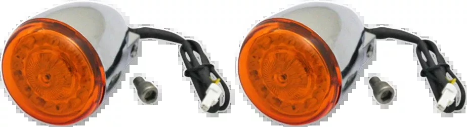 Custom Dynamics Chrome Probeam Turn Signal Kit 2014-2023 Indian Chief Roadmaster