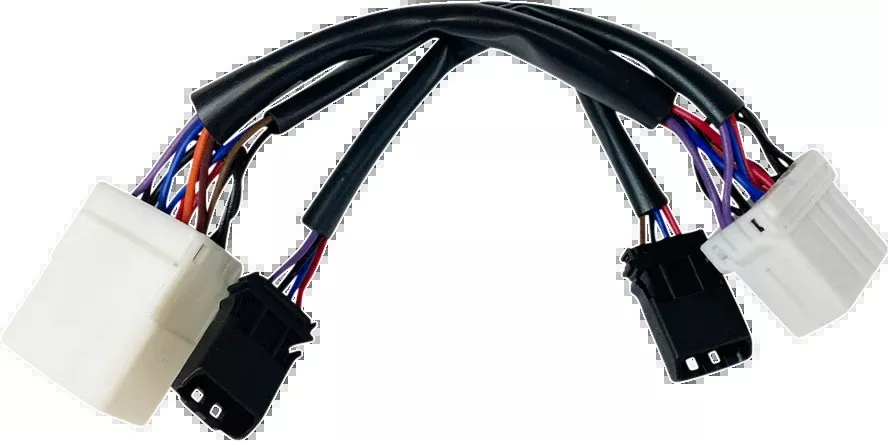 Custom Dynamics Dual Plasma Rods Wiring Adapter 1996-2017 Harley Davidson Models