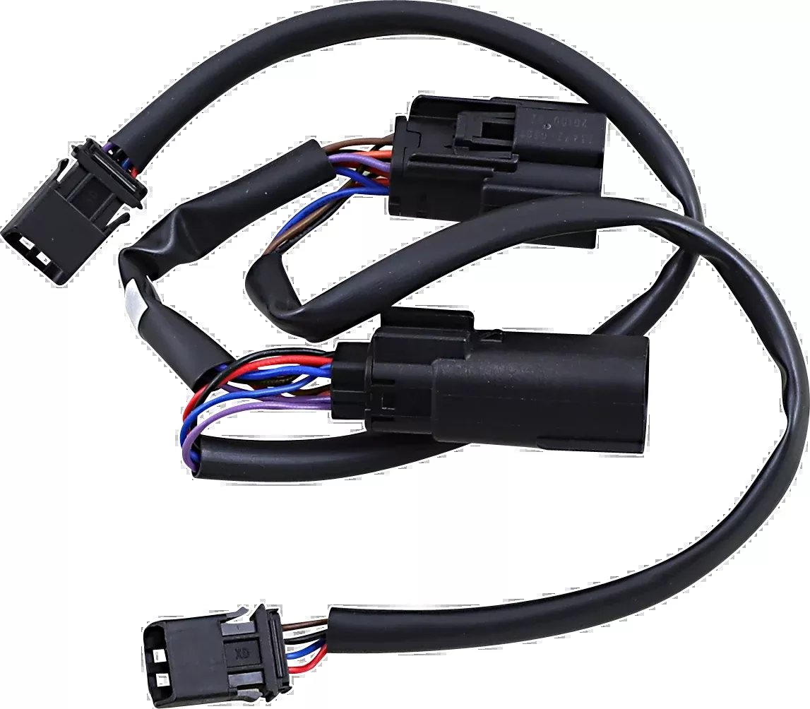 Custom Dynamics Dual Plasma Rods Wiring Adapter 2010-2013 Harley FLHX FLTRX