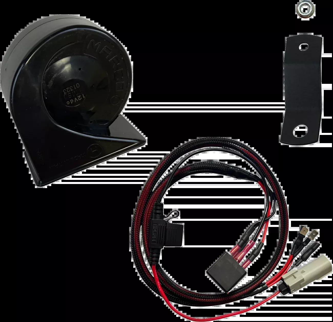 Custom Dynamics Electromagnetic Horn – 109 db – ’25 Softail – CD-HORN-25ST