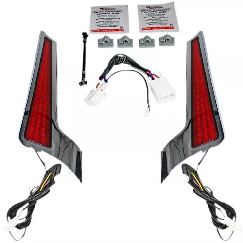 Custom Dynamics Fascia LED Panels for 2006-2009 Harley Street Glide – Chrome