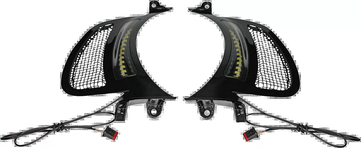Custom Dynamics Genesis Front Fairing Vent Inserts 2015-2024 Harley Road Glide