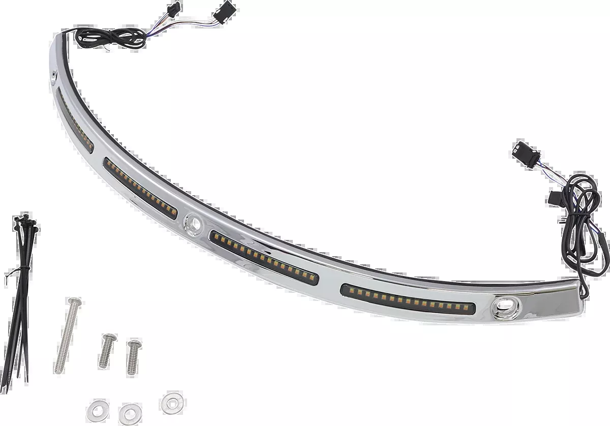 Custom Dynamics LED Batwing Fairing Windshield Trim 2014-2024 Harley Touring