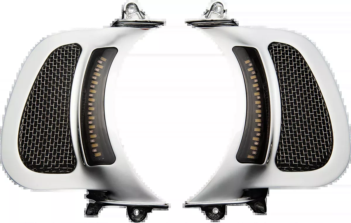 Custom Dynamics LED Fairing Vent Inserts 2015-2024 Harley Road Glide Models