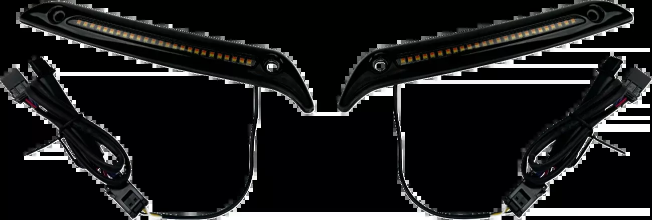 Custom Dynamics LED Front Windshield Trim for 2022-2024 Harley Softail Low Rider