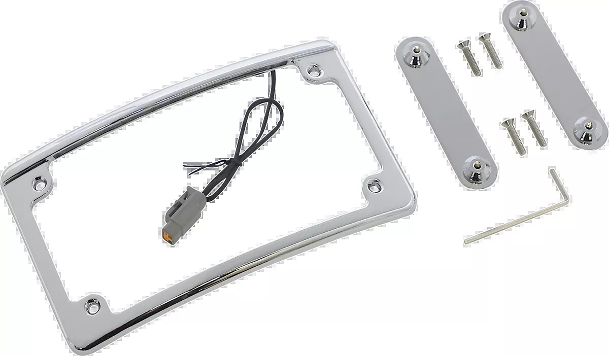 Custom Dynamics LED Motorcycle License Plate Frame 2014-2022 CVO Touring Models
