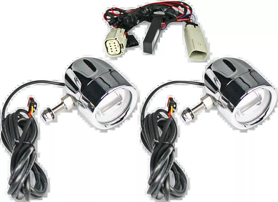 Custom Dynamics LED Probeam Halo Fog Lightsfor 2014-2024 Harley Road Glide Tri