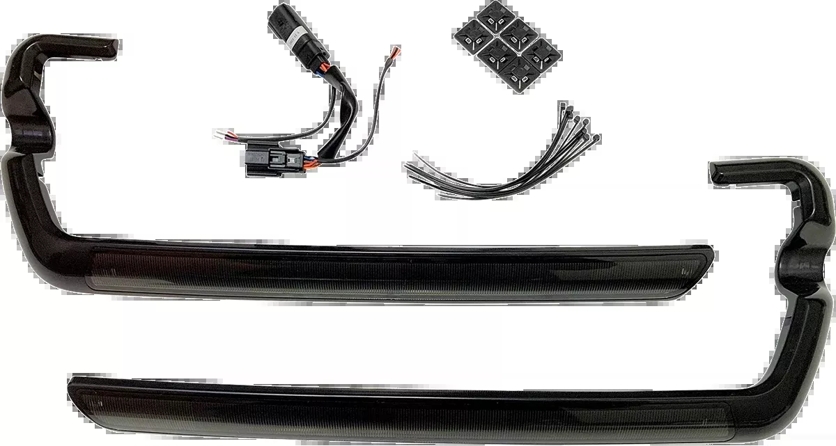 Custom Dynamics LED Rear Lower Saddlebag Marker Lights 2014-2024 Harley Touring